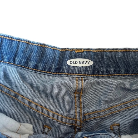 Girls Cuffed Denim Old Navy Shorts - Picture 3 of 4